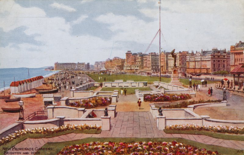 New Promenade Gardens, Brighton og Hove av Alfred Robert Quinton