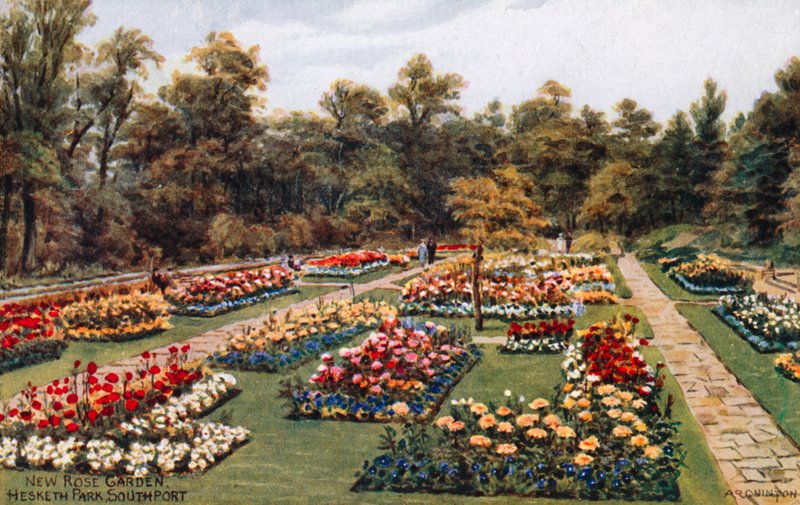 New Rose Garden, Hesketh Park, South Port av Alfred Robert Quinton