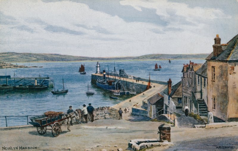 Newlyn Harbor av Alfred Robert Quinton