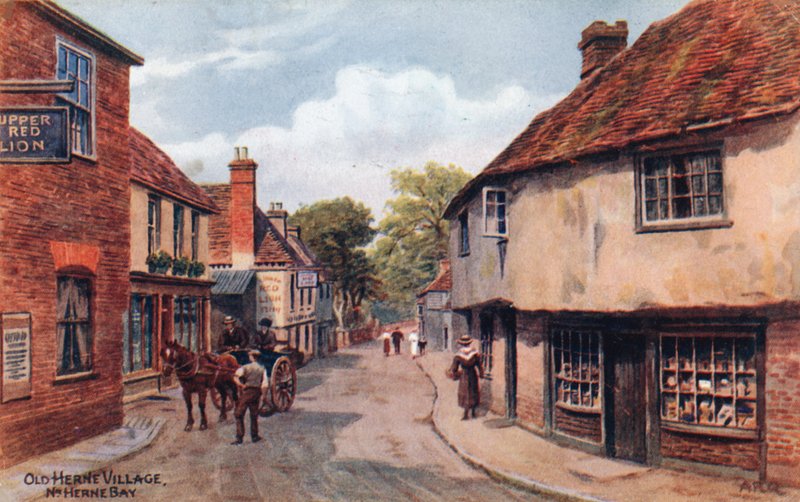 Gamle Herne bygd, Nr. Herne Bay av Alfred Robert Quinton