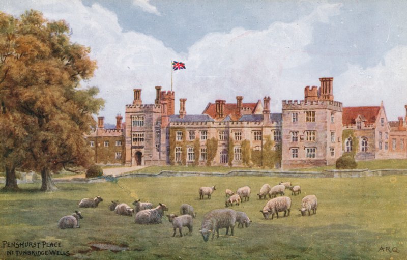 Penshurst Place, nær Tunbridge Wells av Alfred Robert Quinton