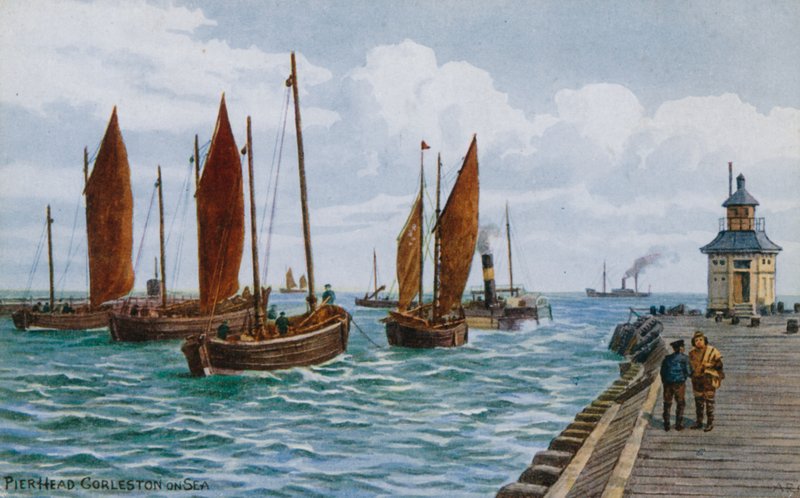 Pier Head, Gorleston-on-Sea av Alfred Robert Quinton