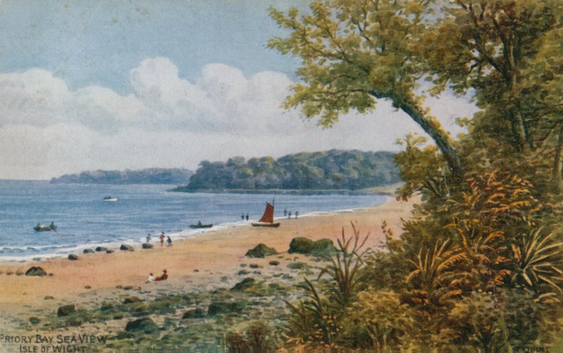 Priory Bay Sea View, Isle of Wight av Alfred Robert Quinton