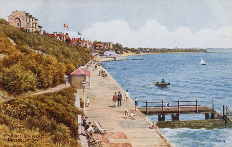 Promenade mot øst, Dovercourt Bay av Alfred Robert Quinton