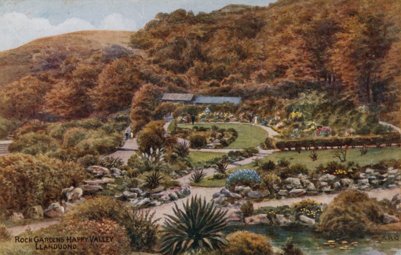 Rock Gardens, Happy Valley, Llandudno av Alfred Robert Quinton
