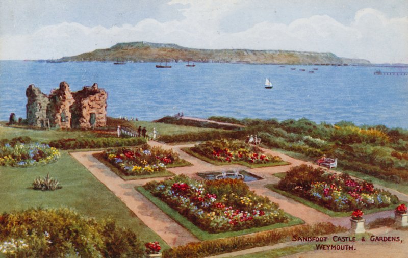 Sandsfoot Castle and Gardens, Weymouth av Alfred Robert Quinton