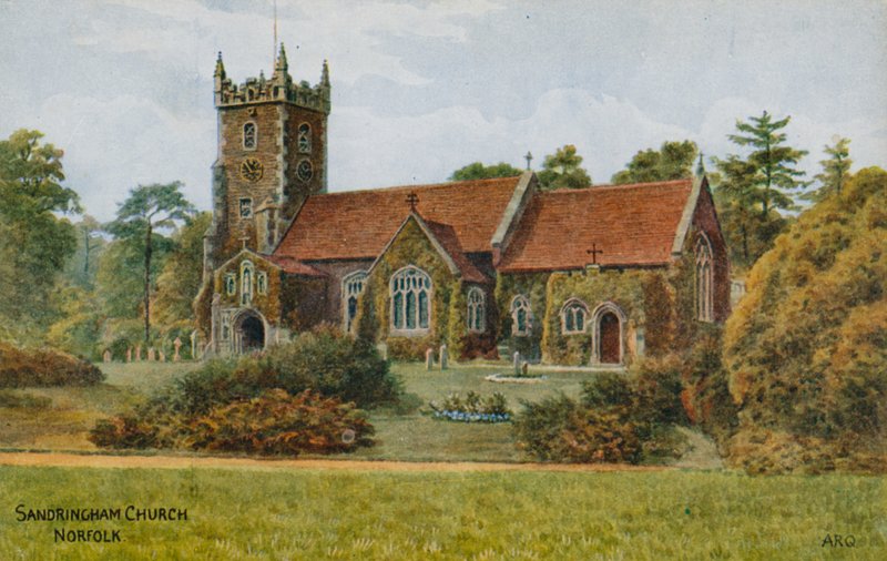 Sandringham kirke, Norfolk av Alfred Robert Quinton