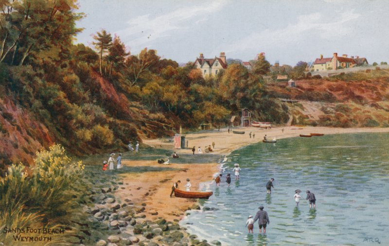 Sandsfoot Beach, Weymouth av Alfred Robert Quinton