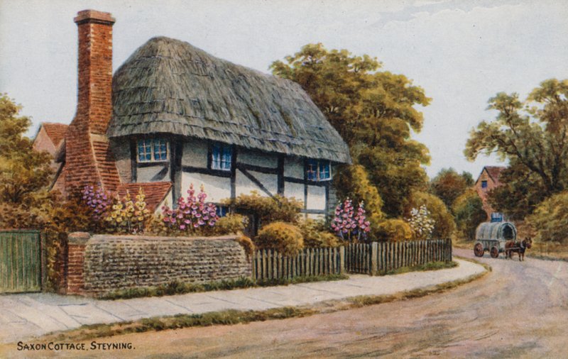 Saxon Cottage, Steyning av Alfred Robert Quinton