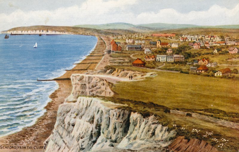 Seaford, fra klippene av Alfred Robert Quinton