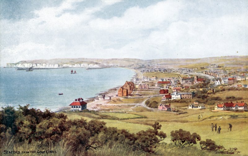 Seaford fra golfbanene av Alfred Robert Quinton