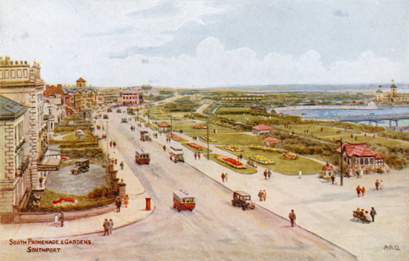 South Promenade and Gardens, Southport av Alfred Robert Quinton