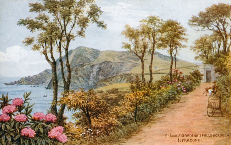 St James Gardens og Hillsborough, Ilfracombe av Alfred Robert Quinton