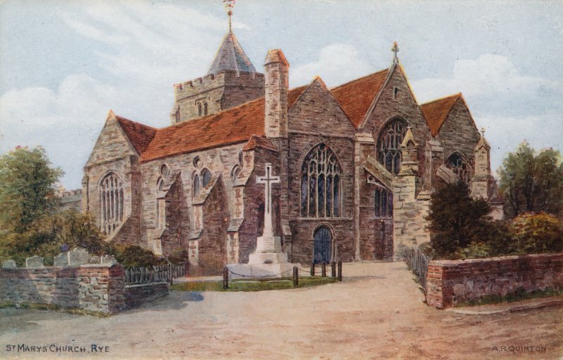 St Marys kirke, Rye av Alfred Robert Quinton