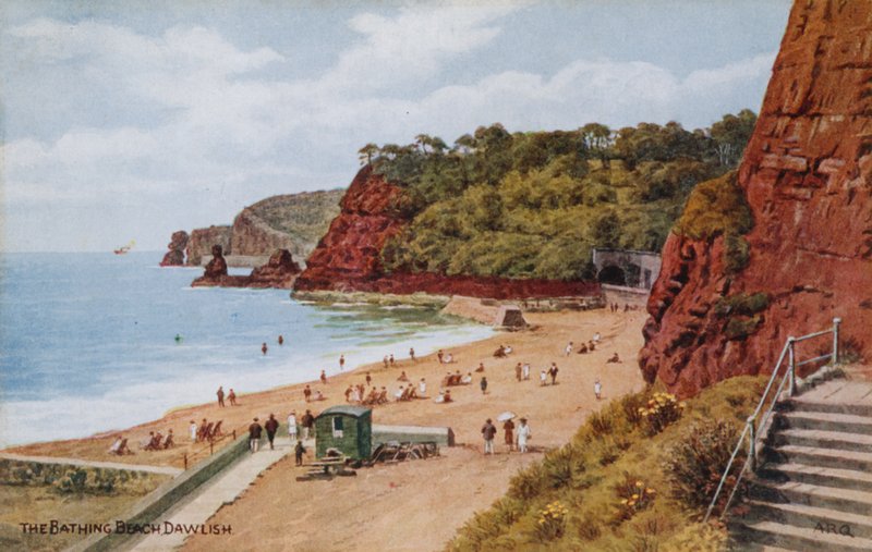 Badestranden, Dawlish av Alfred Robert Quinton