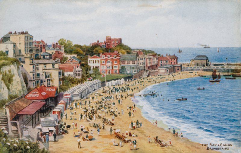 The Bay and Sands, Broadstairs av Alfred Robert Quinton