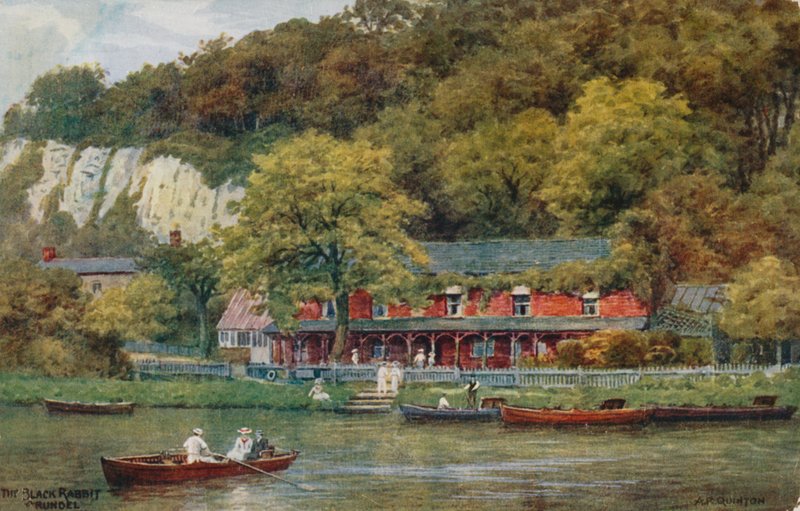 Den svarte kaninen, Arundel av Alfred Robert Quinton