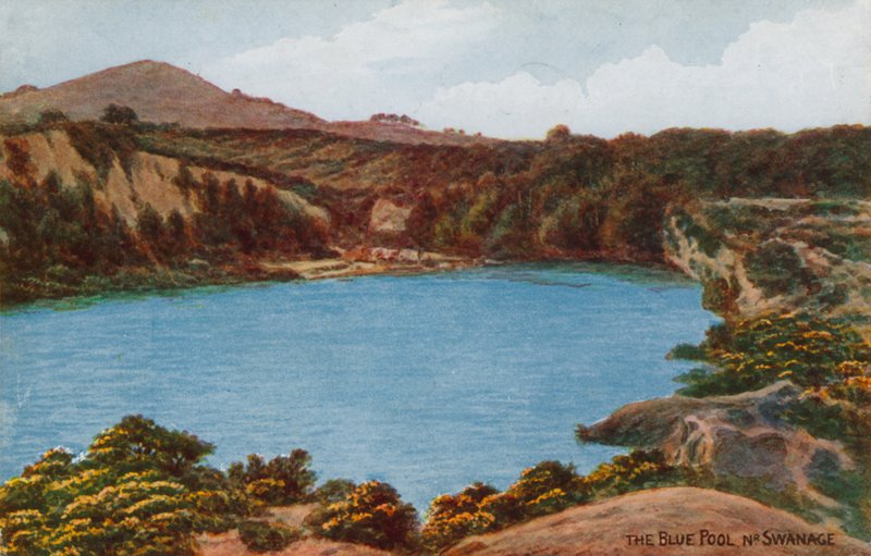 The Blue Pool, Nr Swanage av Alfred Robert Quinton
