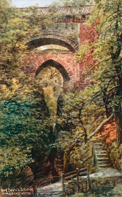 Djevelens bro, Nr. Aberystwyth av Alfred Robert Quinton