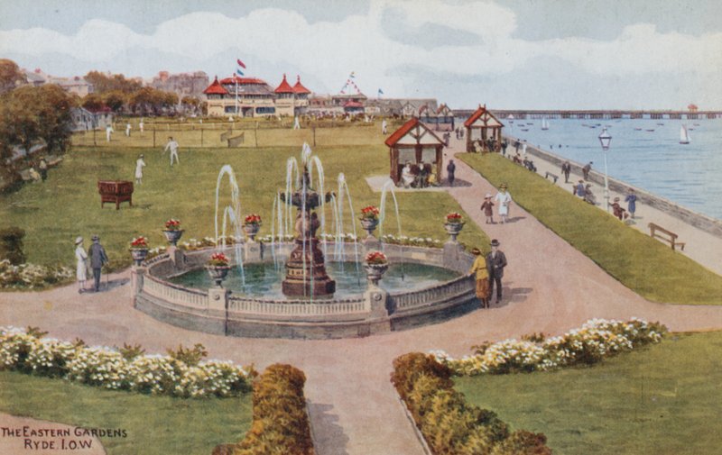 The Eastern Gardens, Ryde I O W av Alfred Robert Quinton