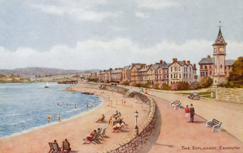 The Esplanade, Exmouth av Alfred Robert Quinton