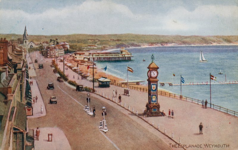 The Esplanade, Weymouth av Alfred Robert Quinton