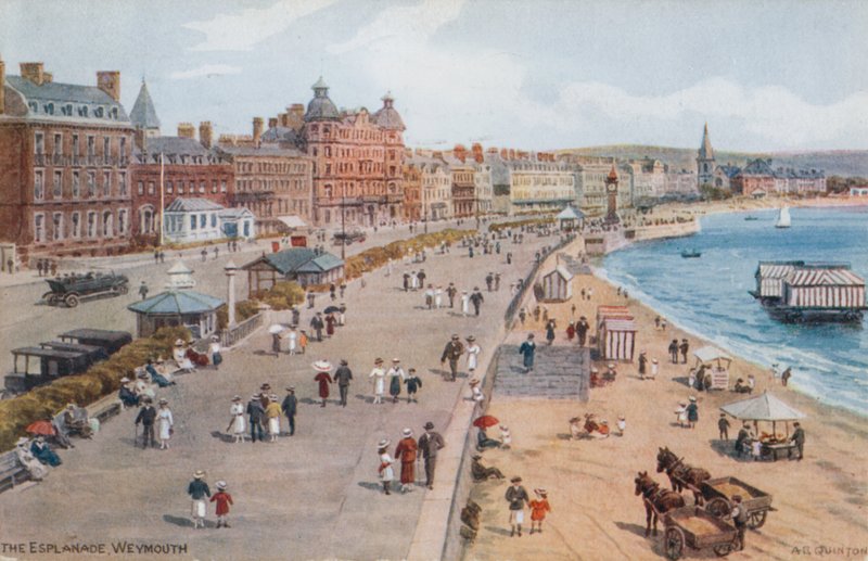The Esplanade, Weymouth av Alfred Robert Quinton