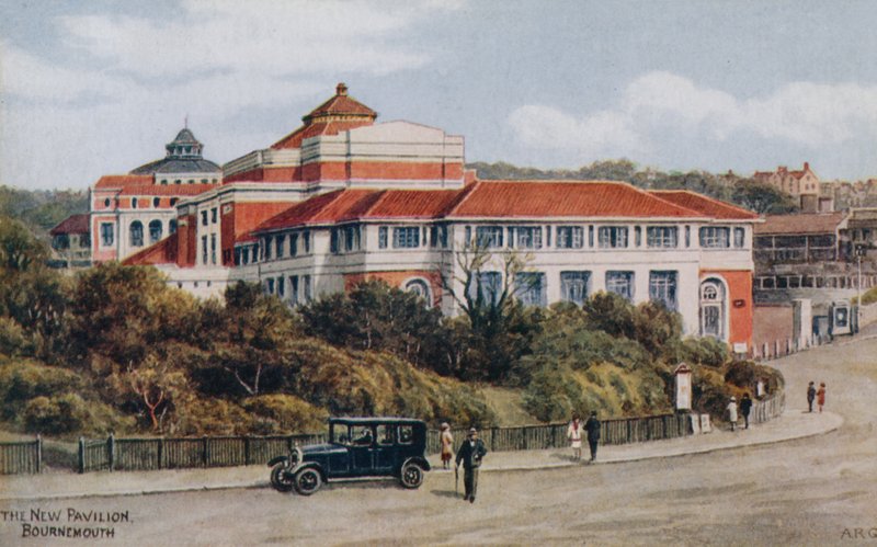 Den nye paviljongen, Bournemouth av Alfred Robert Quinton