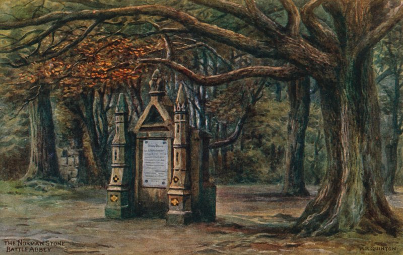 The Norman Stone, Battle Abbey av Alfred Robert Quinton