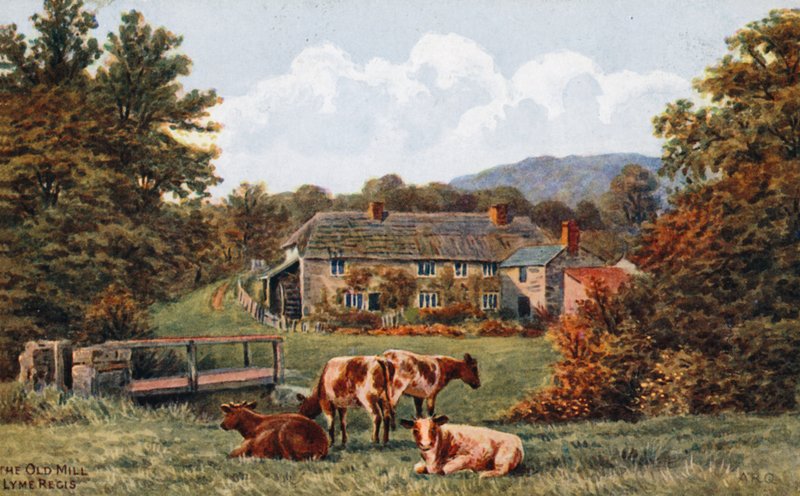 The Old Mill, Lyme Regis av Alfred Robert Quinton