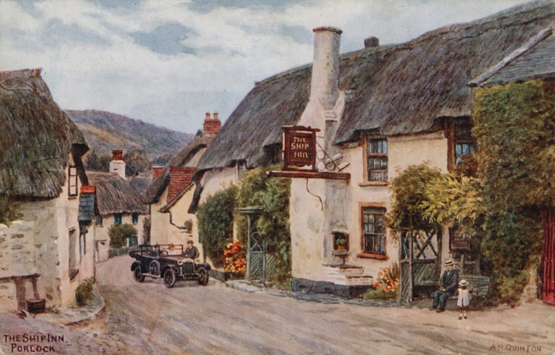 The Ship Inn, Porlock av Alfred Robert Quinton
