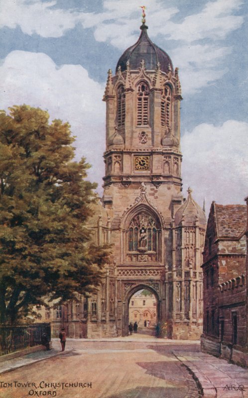 Tom Tower, Christ Church, Oxford av Alfred Robert Quinton