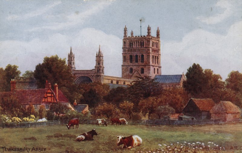 Twekesbury Abbey av Alfred Robert Quinton