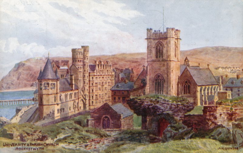 University og Parish Church, Aberystwyth av Alfred Robert Quinton