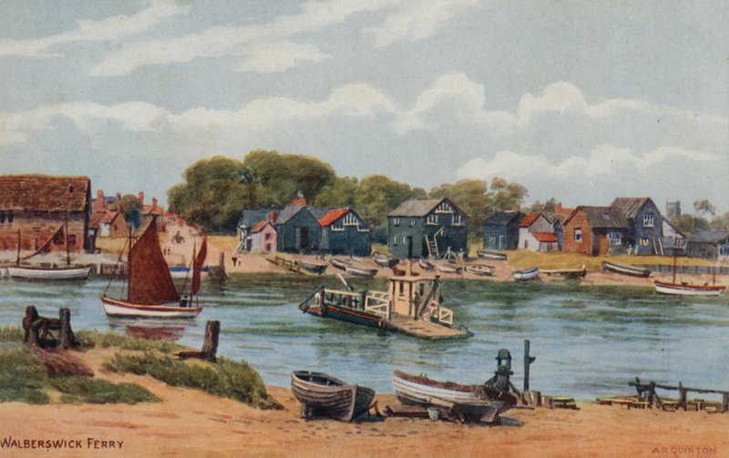 Walberswick ferge av Alfred Robert Quinton