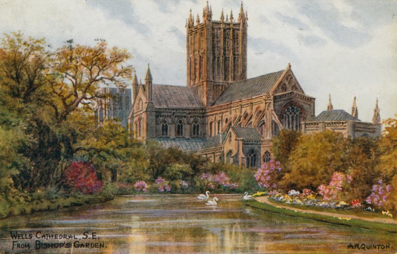 Wells Cathedral South East fra Bishop