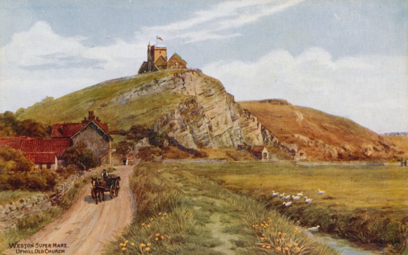 Weston-Super-Mare, Uphill Old Church av Alfred Robert Quinton