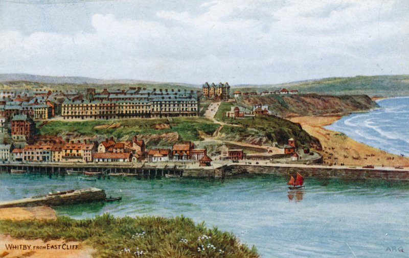 Whitby, fra East Cliff av Alfred Robert Quinton