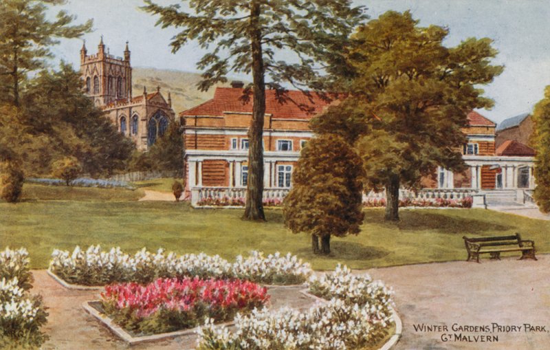Winter Gardens, Priory Park, Great Malvern av Alfred Robert Quinton