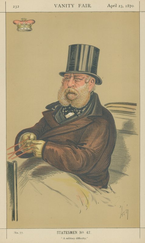 HRH The Duke of Cambridge (farge litho) av Alfred Thompson
