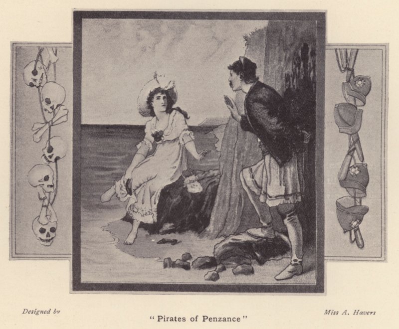 "Pirates of Penzance" (litho) av Alice Havers