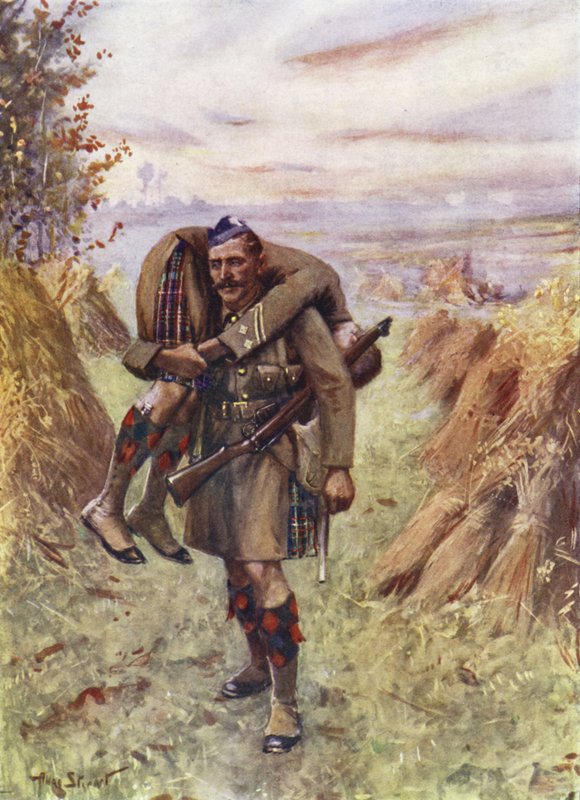 Menig Ross Tollerton vant Victoria Cross av Allan (after) Stewart