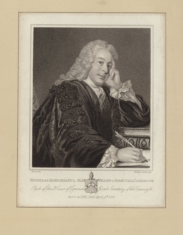 Nicholas Hardinge av Allan Ramsay