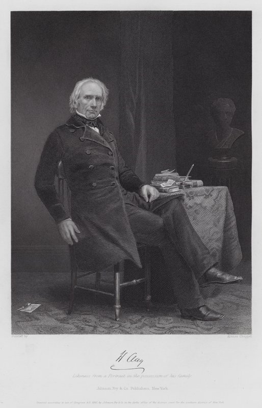 Henry Clay (gravering) av Alonzo (after) Chappel