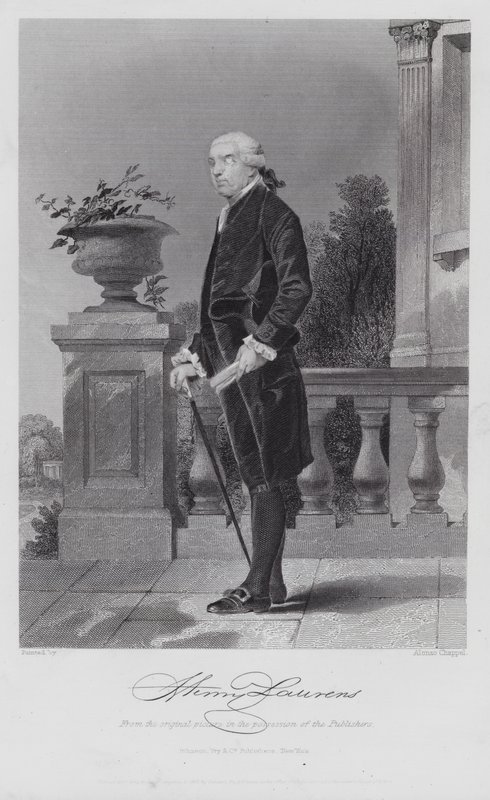 Henry Laurens (gravering) av Alonzo (after) Chappel