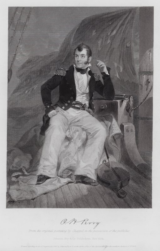 Oliver Hazard Perry (gravering) av Alonzo (after) Chappel