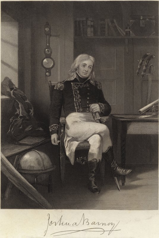 Joshua Barney av Alonzo Chappel