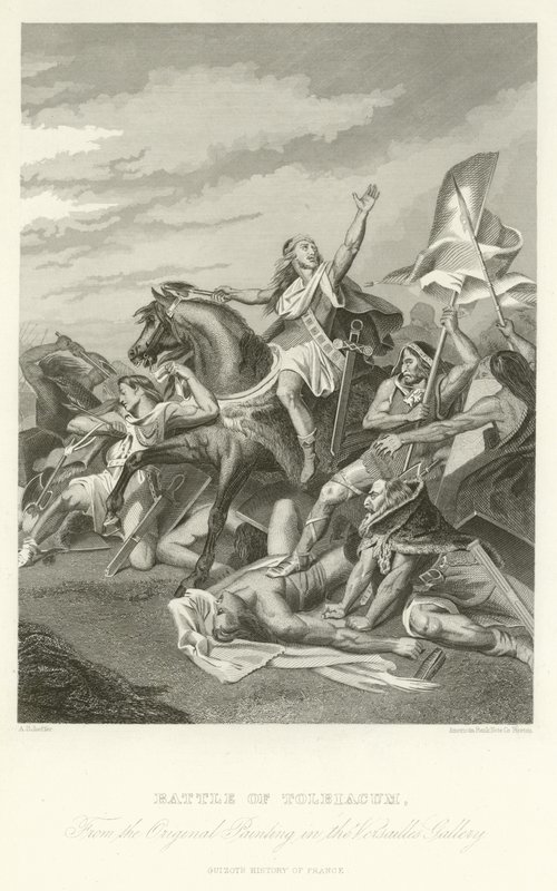 Slaget ved Tolbiac av Alphonse Marie de Neuville