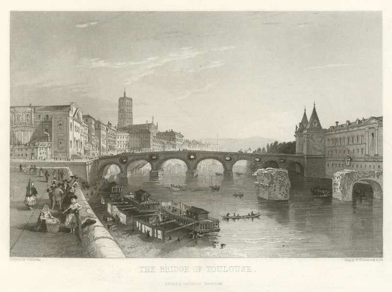 Broen i Toulouse av Alphonse Marie de Neuville