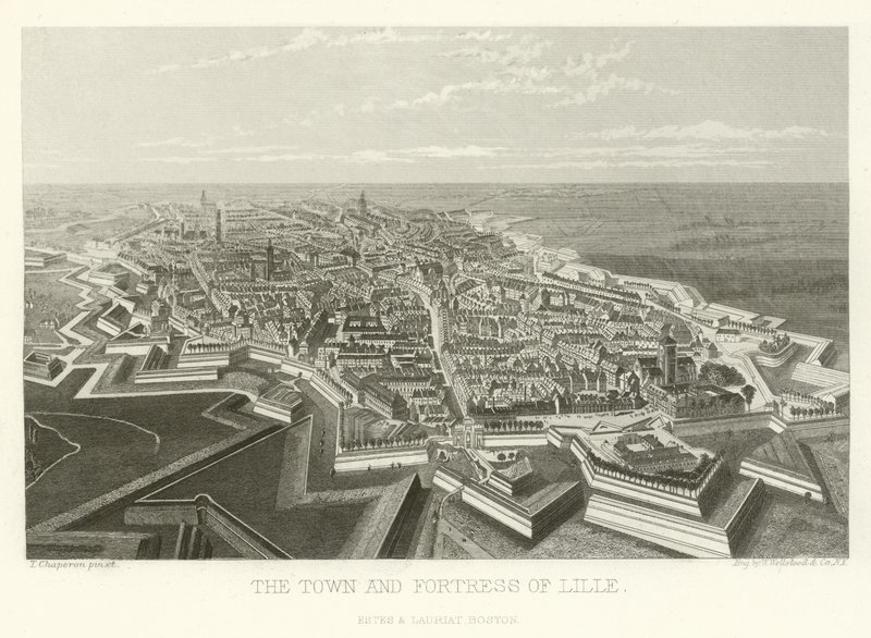 Lille by og festning av Alphonse Marie de Neuville